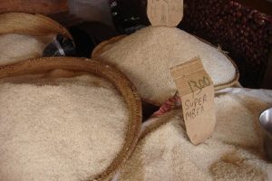 Commerce de riz en Tanzanie